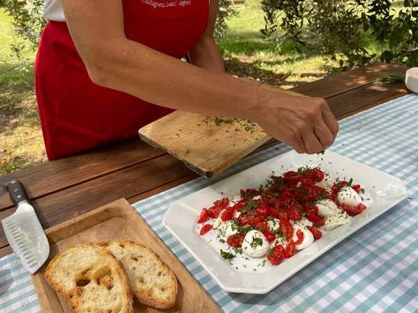 Chicca’s Caprese Bruschetta Class