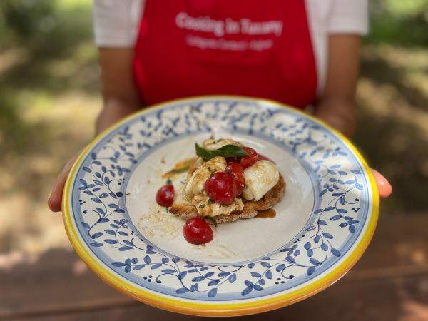 Chicca’s Caprese Bruschetta