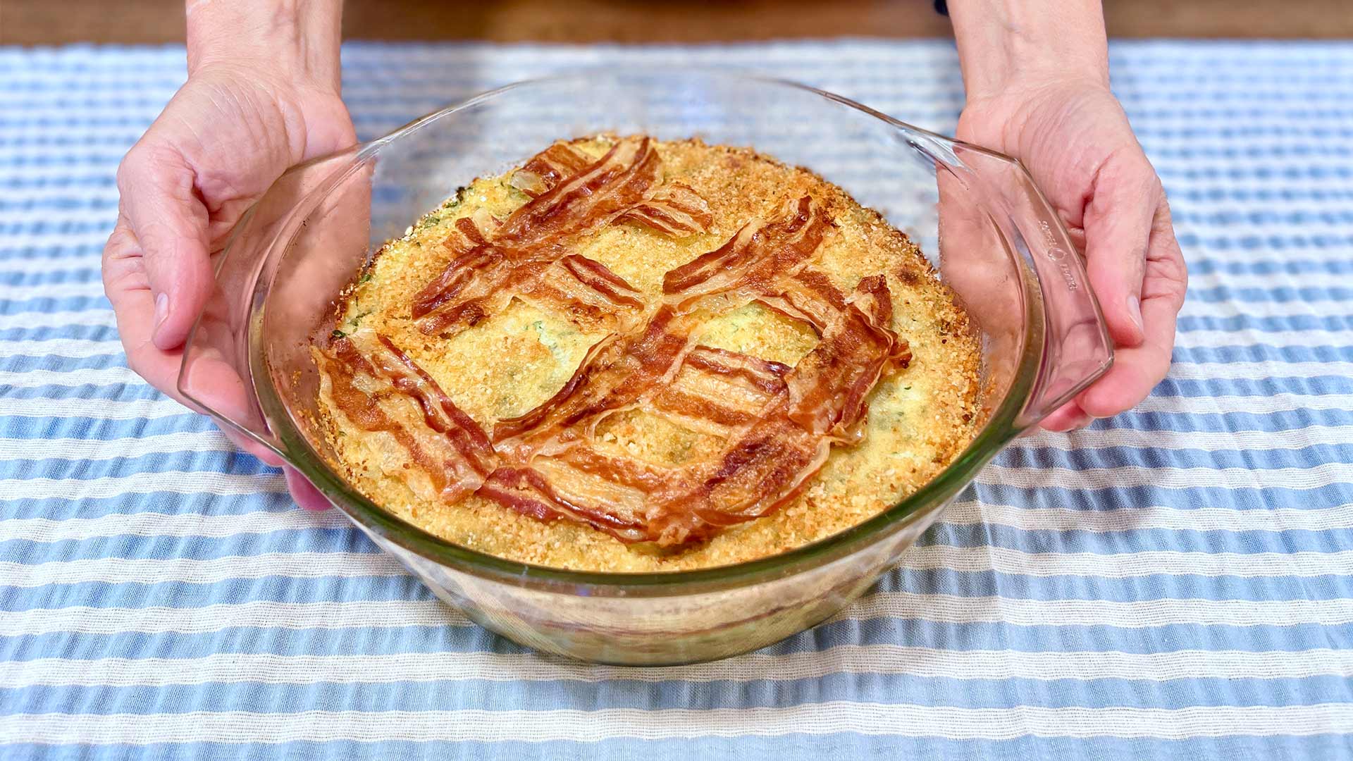 Baked Cauliflower Cake Class