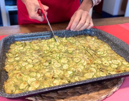 July 20: Scarpaccia Tuscan Zucchini Tart Class