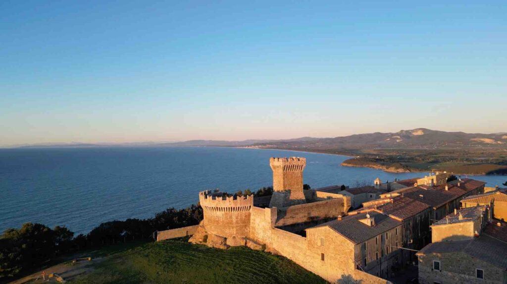 The Etruscan Coast, an intimate part of Tuscany close to the Mediterranean see and home to Super Tuscan wines.