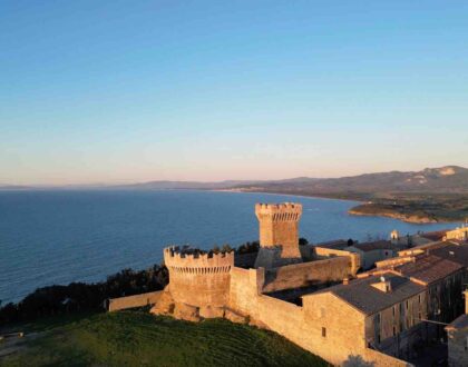 The Etruscan Coast, an intimate part of Tuscany close to the Mediterranean see and home to Super Tuscan wines.