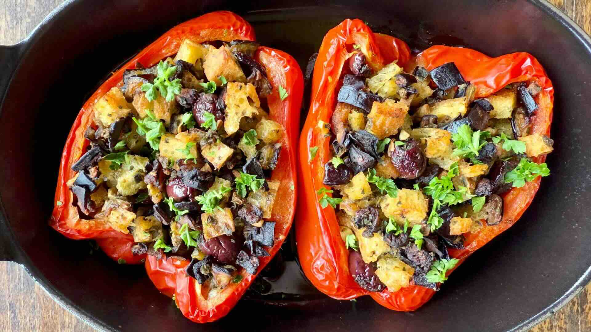 Stuffed Roasted Bell Peppers Class