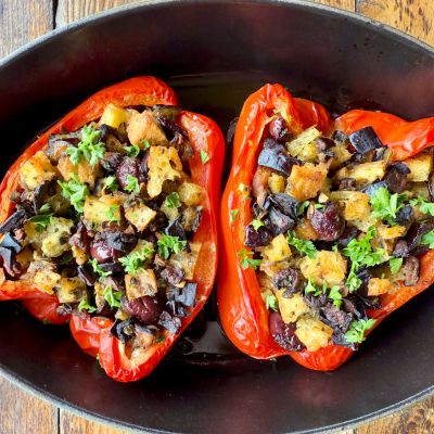 Stuffed Roasted Bell Peppers