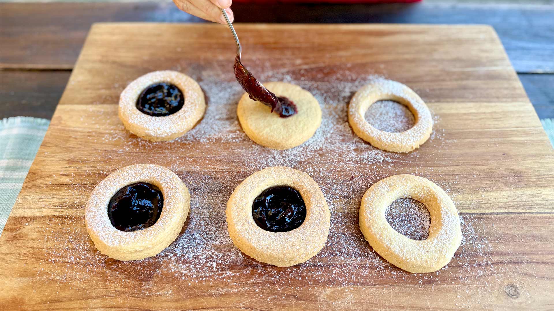 Biscotti Occhio di Bue - Ox Eye Cookies