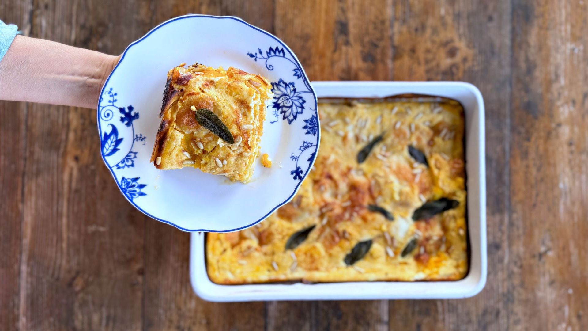 Handmade Lasagna with Butternut Squash